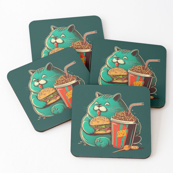 Item preview, The Feline Foodie's Fast Food Adventure designed and sold by DeluluDealer.