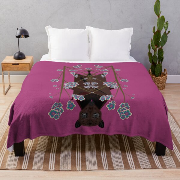 Item preview, Flying Fox With Peculiar Branches - Boysenberry designed and sold by Elisa Yinh Creative.