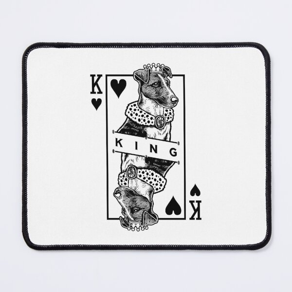 Item preview, Smooth Fox Terrier King Of Hearts SFT Foxie Dog Lover designed and sold by GrandeDuc.
