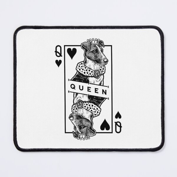 Item preview, Smooth Fox Terrier Queen Of Hearts SFT Foxie Dog Lover designed and sold by GrandeDuc.