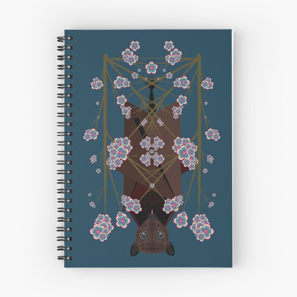 Item preview, Flying Fox With Peculiar Branches - Dark Cyan designed and sold by Elisa Yinh Creative.