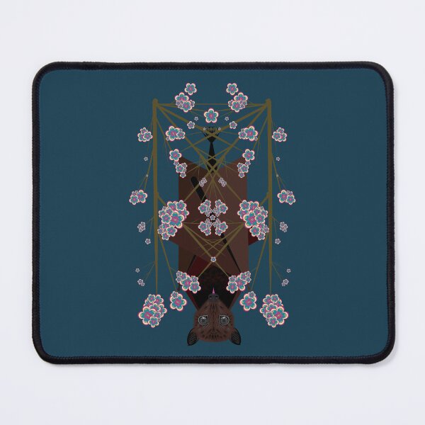 Item preview, Flying Fox With Peculiar Branches - Dark Cyan designed and sold by Elisa Yinh Creative.