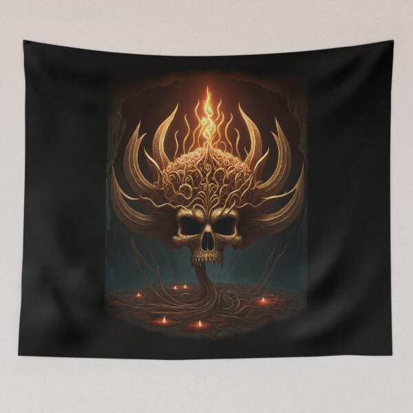 Item preview, Skull Art #863 designed and sold by SkullsClubhouse.