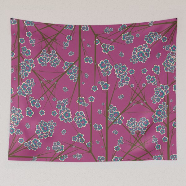 Item preview, Peculiar Branches - Boysenberry designed and sold by Elisa Yinh Creative.