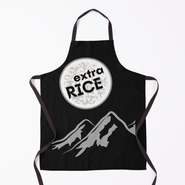 Item preview, Extra Rice Sun Moon Rise Mountain Food Lover designed and sold by adlibmaria.