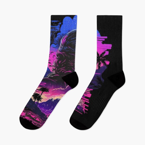 Item preview, Synthwave retro futuristic abstract design  designed and sold by SJG-digital.