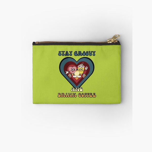 Item preview, Stay Groovy And Drink Coffee designed and sold by RockBeeDesigns.