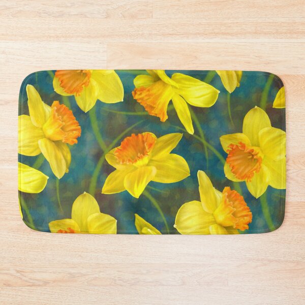 Item preview, Daffodil Repeated Pattern Seamless Design  designed and sold by Tina Veenstra.