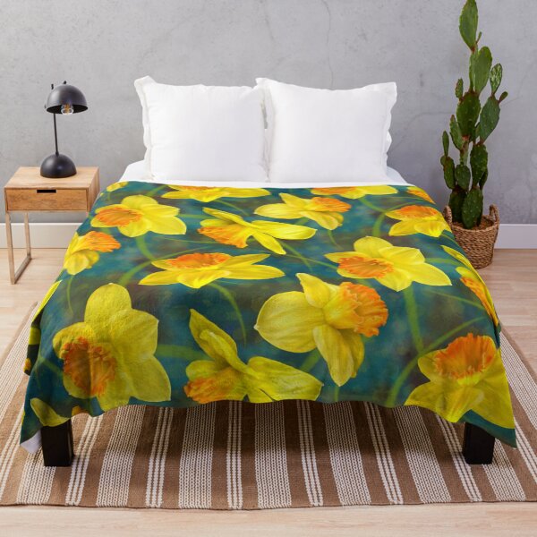 Item preview, Daffodil Repeated Pattern Seamless Design  designed and sold by Tina Veenstra.