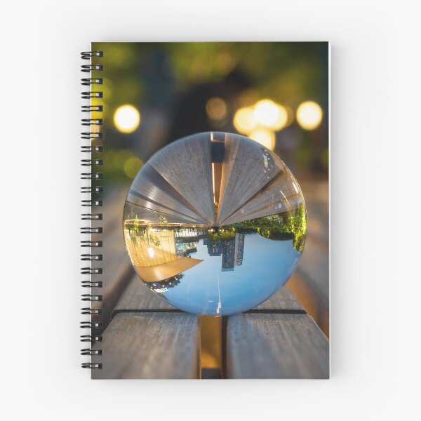 Item preview, Lensball on Bench at Blue Hour designed and sold by Stefan Lenz.
