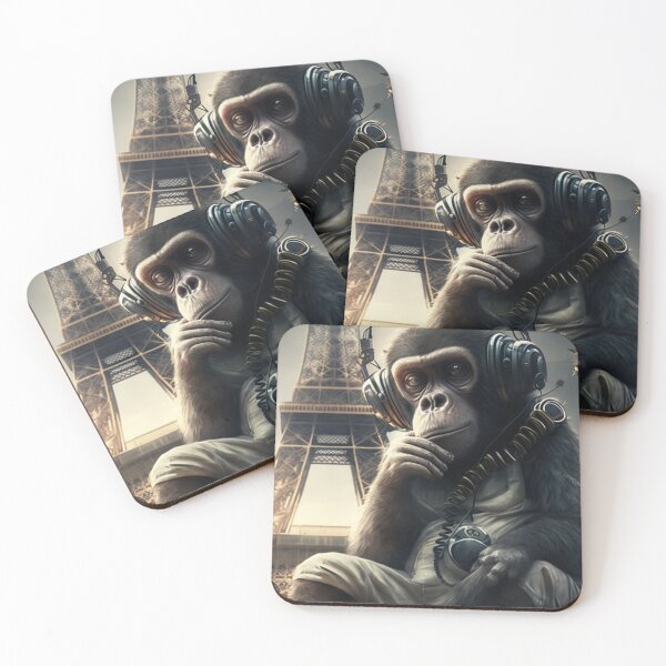 Item preview, Thoughtful Monkey designed and sold by DesignerDuds.