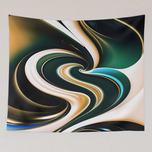 Item preview, Creative and Vibrant Liquid Abstract Art with a Burst of Color designed and sold by Trendy Valley .