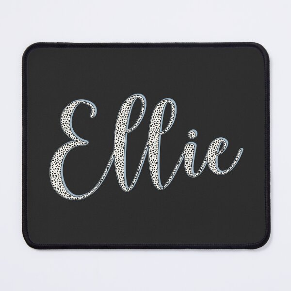 Item preview, Ellie name, Dalmatian pattern Ellie first name designed and sold by Danylo Mikhnievych.