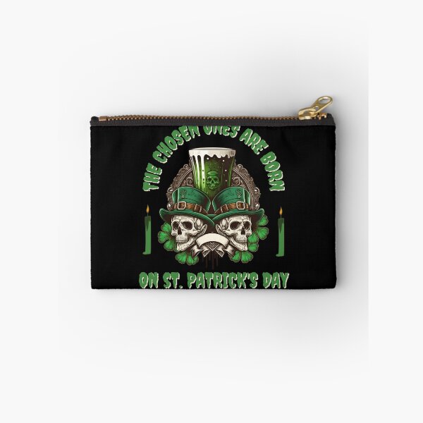 Item preview, The chosen ones are born on st patricks day,funny skull birthday design designed and sold by reka88.