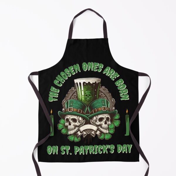 Item preview, The chosen ones are born on st patricks day,funny skull birthday design designed and sold by reka88.