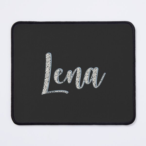 Item preview, Lena name, Dalmatian pattern Lena first name designed and sold by Danylo Mikhnievych.
