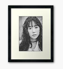 Taeyeon (SNSD) Framed Print