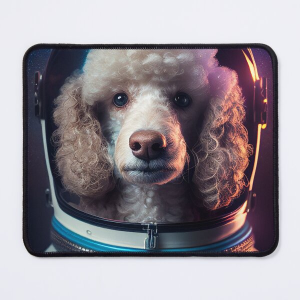 Item preview, Poodle Astronaut: Stylish Space Adventure Dog designed and sold by laurxy.