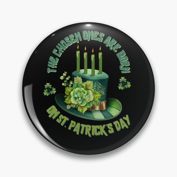 Item preview, The chosen ones are born on st patricks day, birthday design designed and sold by reka88.