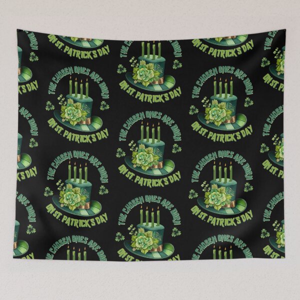 Item preview, The chosen ones are born on st patricks day, birthday design designed and sold by reka88.