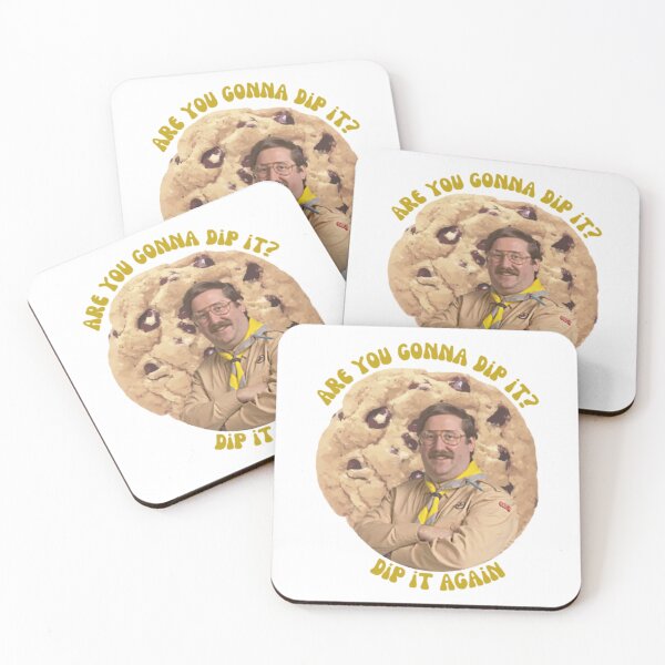 Item preview, BBC Ghosts Pat Dip It Again Biscuit Quote designed and sold by pendragon5.