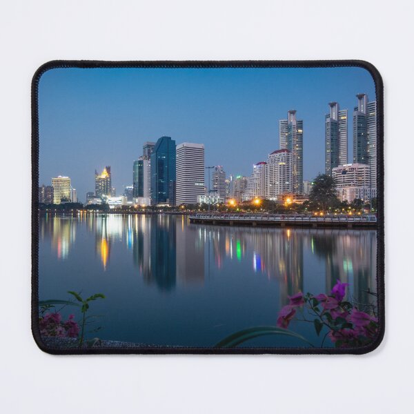 Item preview, Lake Ratchada Blue Hour Panorama designed and sold by Stefan Lenz.