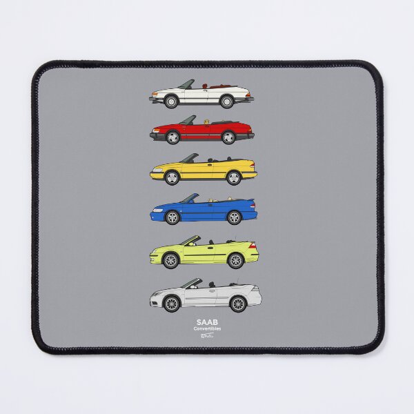 Item preview, Saab Convertibles Classic Car Collection designed and sold by RJWautographics.