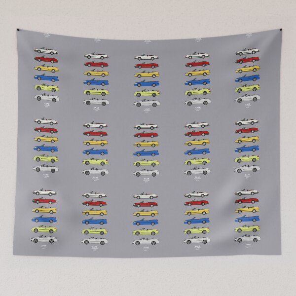 Item preview, Saab Convertibles Classic Car Collection designed and sold by RJWautographics.