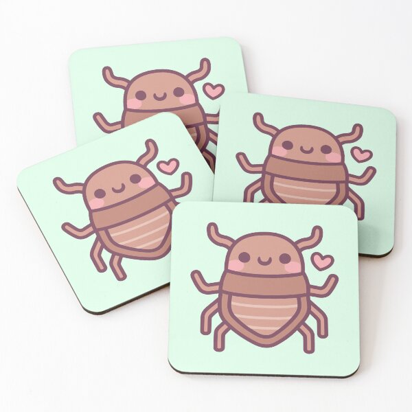Item preview, Cute Darkling Beetle designed and sold by rustydoodle.