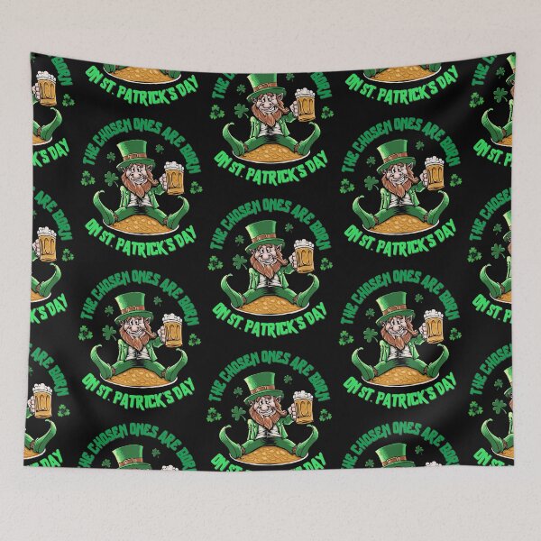 Item preview, The chosen ones are born on st patricks day,funny birthday design designed and sold by reka88.