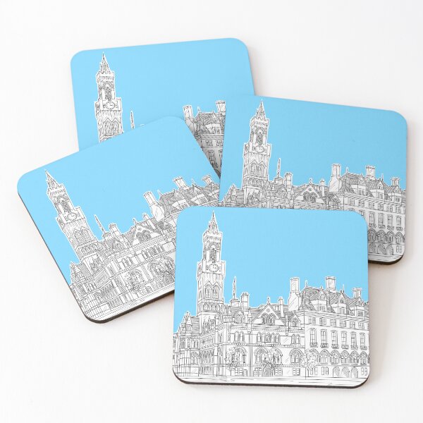 Item preview, Bradford City Hall (Pale Blue Version) designed and sold by Adam Regester.
