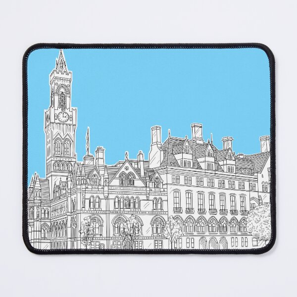 Item preview, Bradford City Hall (Pale Blue Version) designed and sold by Adam Regester.