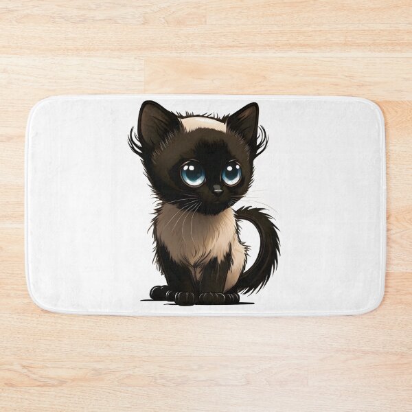 Item preview, Balinese cat | Balinese lover | Cute chibi style kitten designed and sold by Broskan.