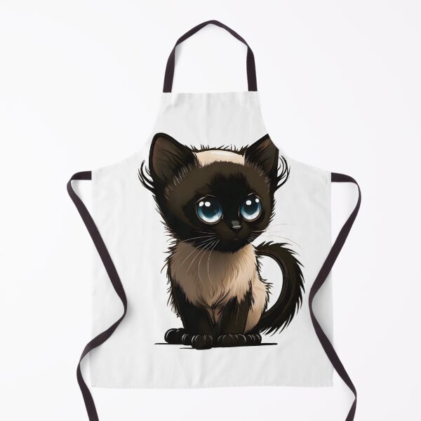 Item preview, Balinese cat | Balinese lover | Cute chibi style kitten designed and sold by Broskan.