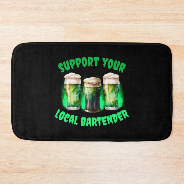Item preview, Support your local bartender,funny st patricks day costume designed and sold by reka88.