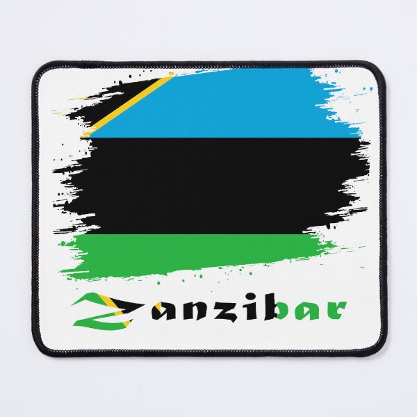 Item preview, Zanzibar flag T shirt designed and sold by VEENCLOTHS.