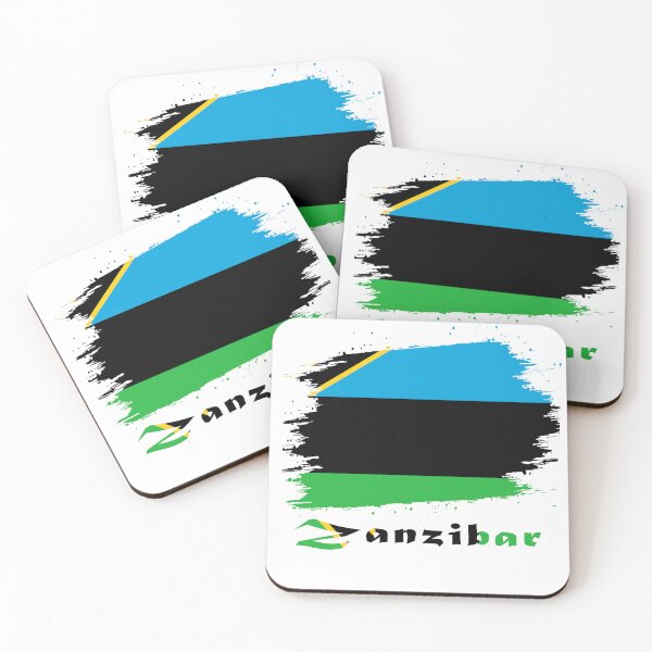 Item preview, Zanzibar flag T shirt designed and sold by VEENCLOTHS.