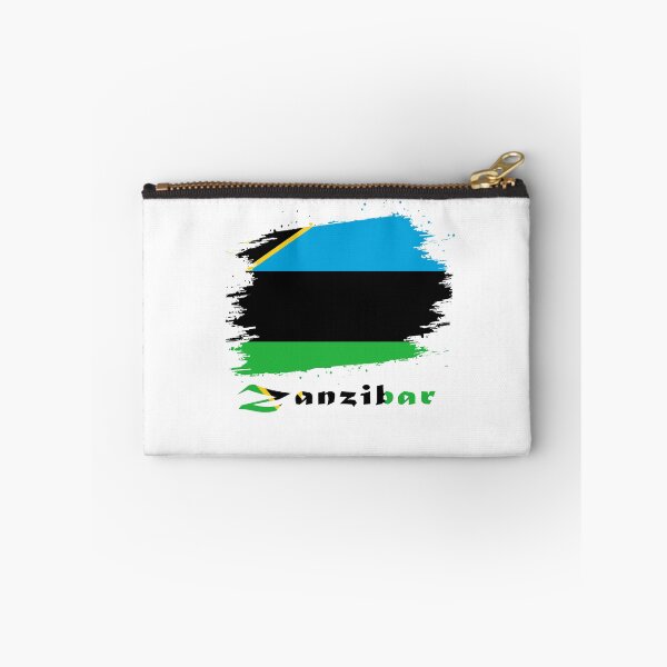 Item preview, Zanzibar flag T shirt designed and sold by VEENCLOTHS.