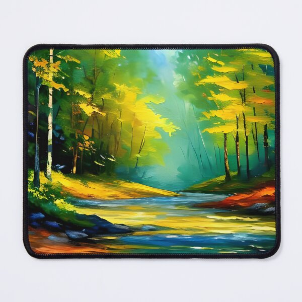 Item preview, Colorful forest drawing designed and sold by GangBangGang.