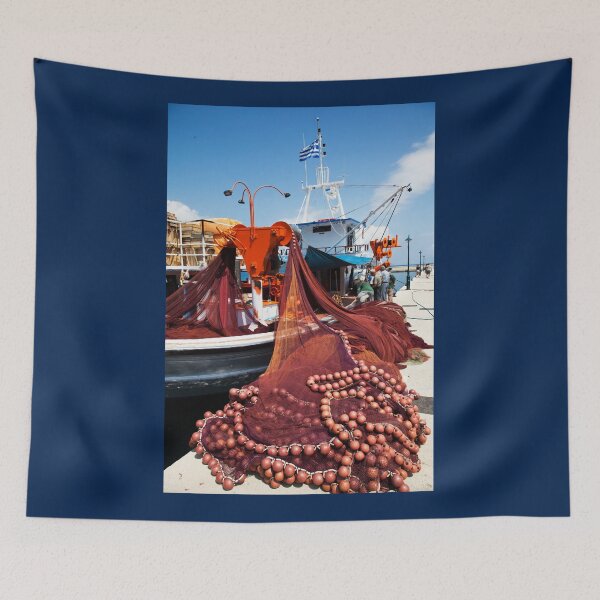 Item preview, Fiskardo Fishing Boat designed and sold by Paul Thompson Photography.