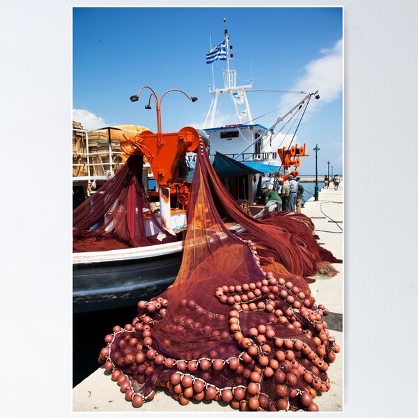 Item preview, Fiskardo Fishing Boat designed and sold by Paul Thompson Photography.