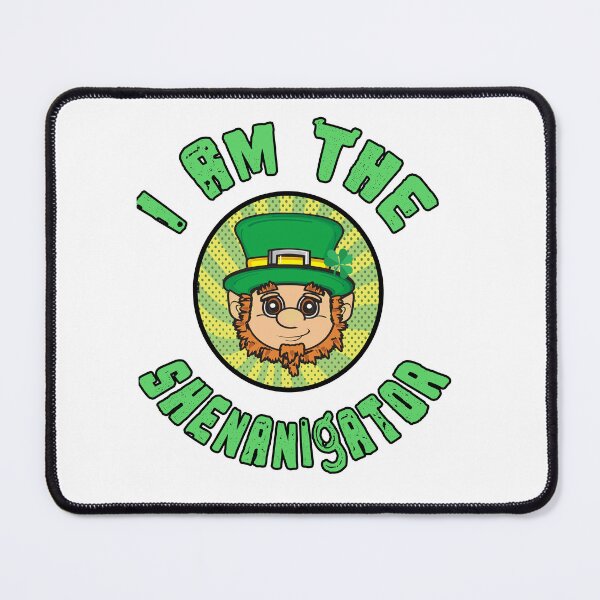 Item preview, I Am The Shenanigator Leprechaun St Patrick's Day Funny Drinking Pop Art designed and sold by funnytshirtemp.