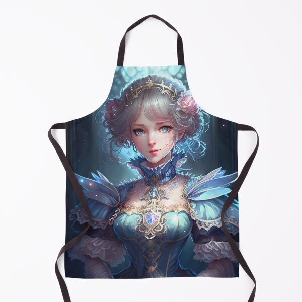 Item preview, A fantasy elf female bishop in a blue pastel dress designed and sold by PJGartui.