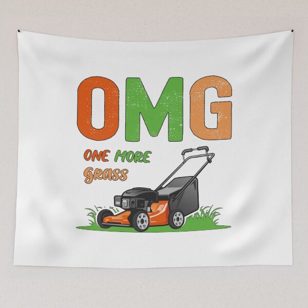 Item preview, OMG The Grass is Calling and I must Mow Funny Lawn Mowing designed and sold by grinta2021.