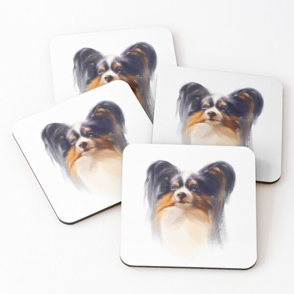 Item preview, Papillon dog designed and sold by Ewelina Rietz.