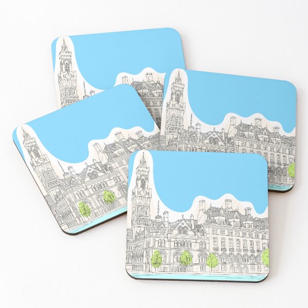 Item preview, Bradford City Hall Illustration designed and sold by Adam Regester.