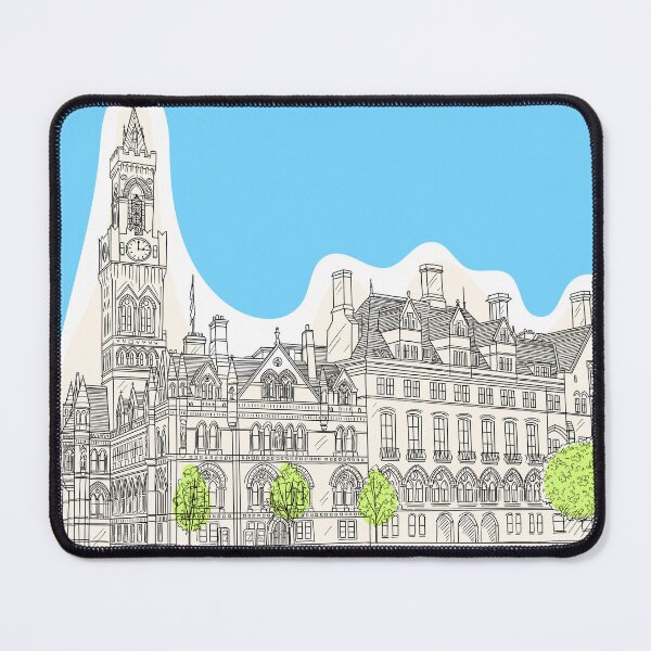 Item preview, Bradford City Hall Illustration designed and sold by Adam Regester.