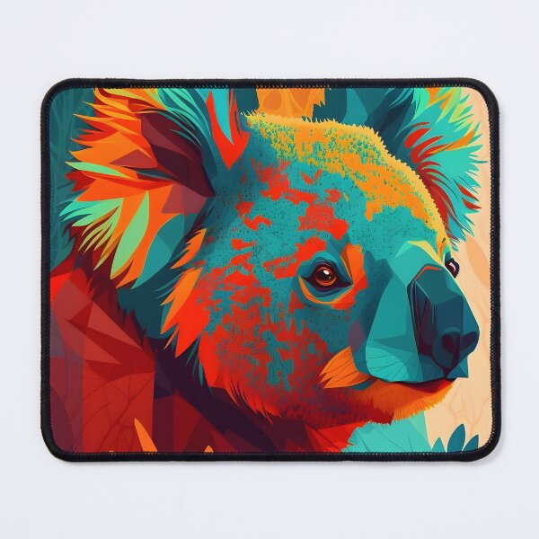 Item preview, A koala surrounded by leaves designed and sold by Warehouse46.