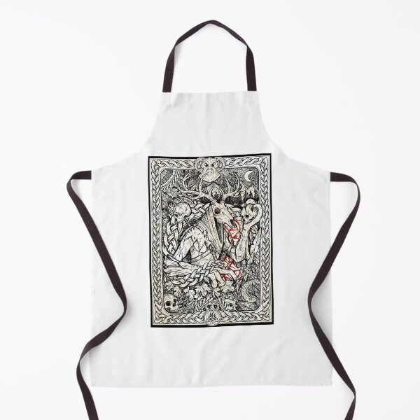 Item preview, Demonio leshy del bosque con fondo designed and sold by BlackForge.