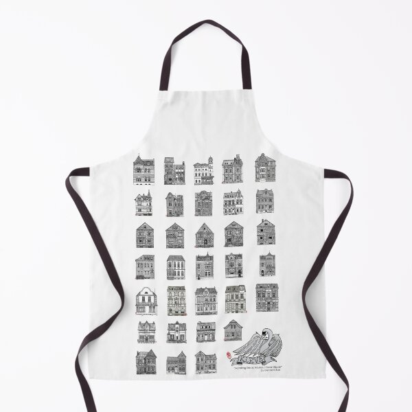 Item preview, Artistic Kleve Houses in Ink designed and sold by FrauTansArtwork.